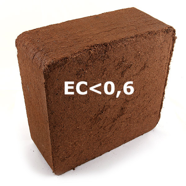 Kokosový substrát - buffer 70 l /EC<0,6 - lisovaný kokos